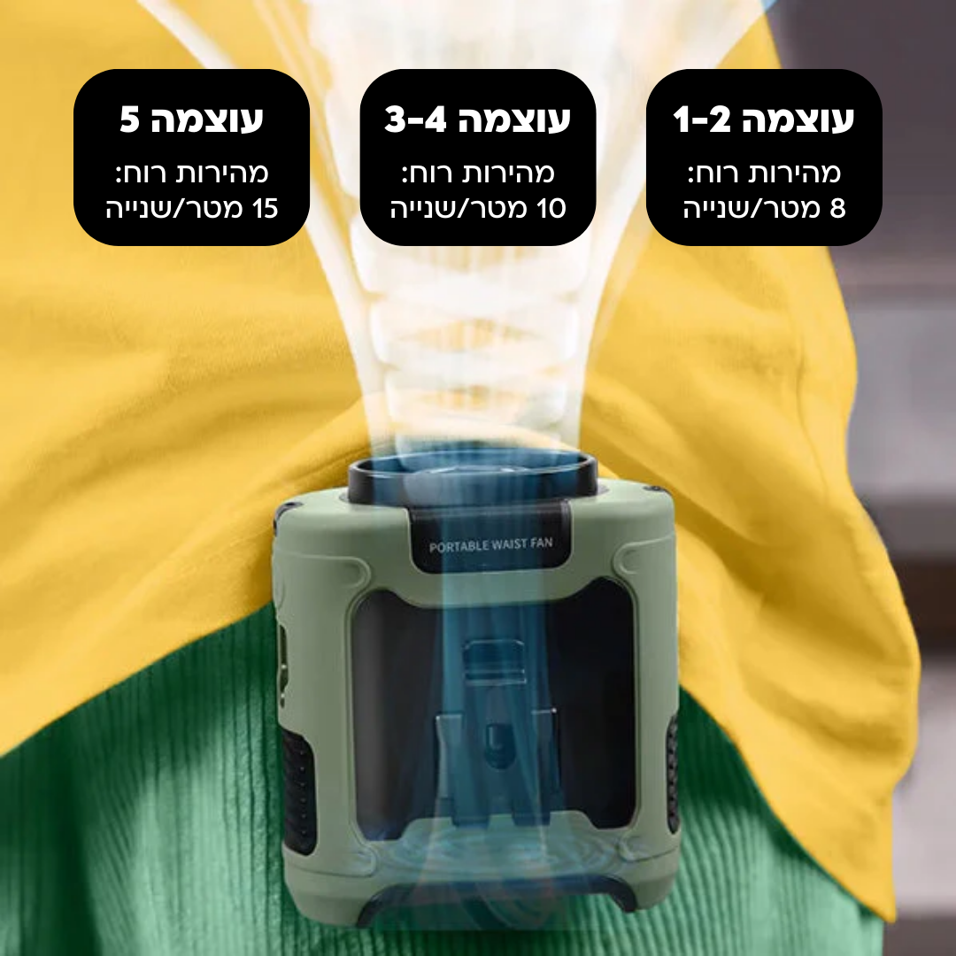מאוורר - Turbo jet pro