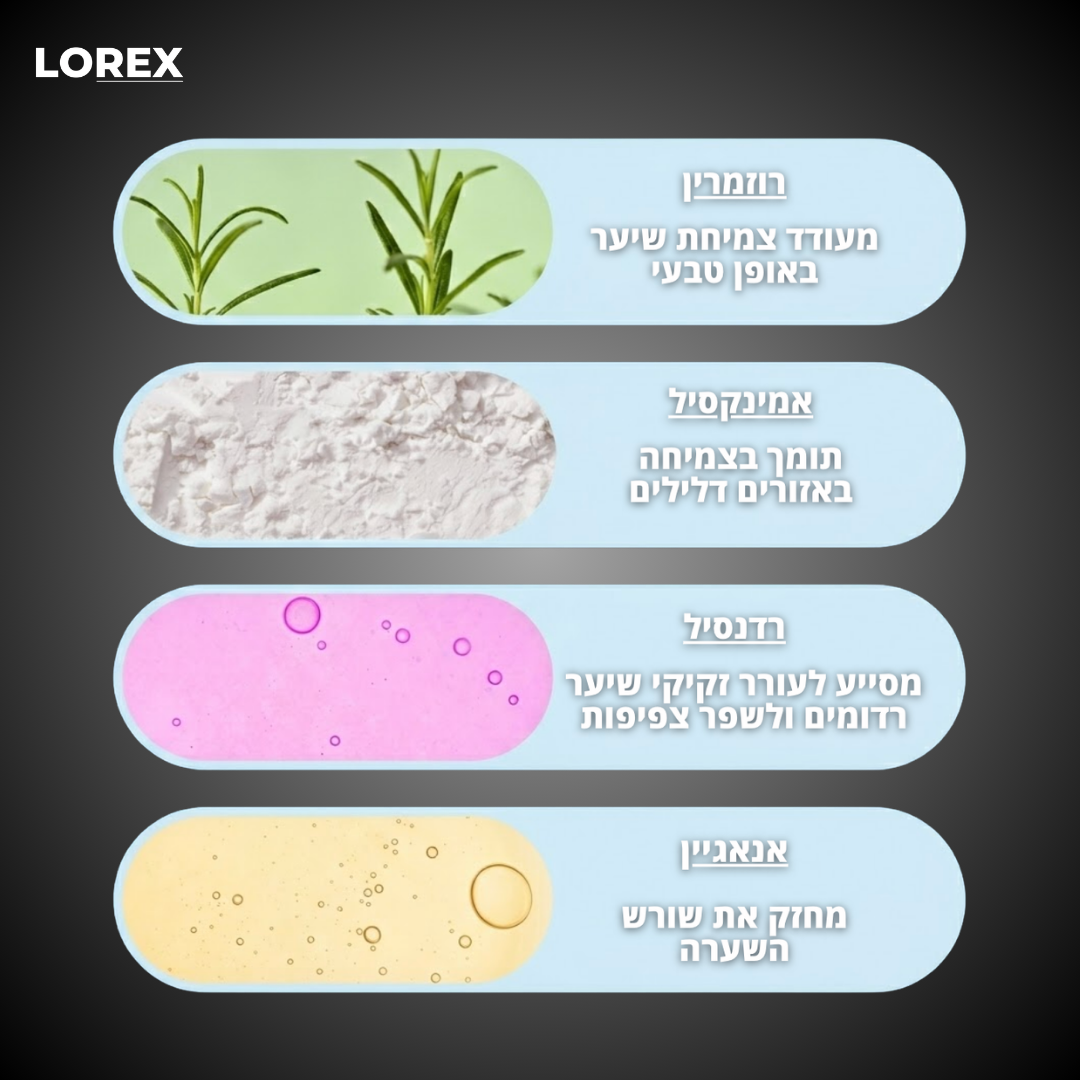 סרום לנשירת שיער - Lorex